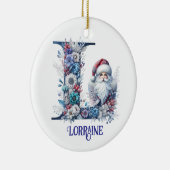 L Name Christmas Ornament (Rechts)