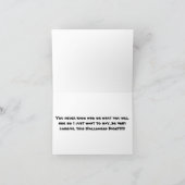 **L.NIET ZO ENGE MONSTERS** HET IS HALLOWEEN KAART (Binnen)