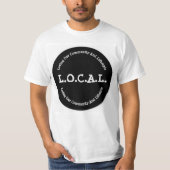 L.O.C.A.L. Klassieke Mannen T-Shirt (Voorkant)