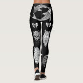 L.O.D.-tattoo bevat leggings in zwart (Achterkant)