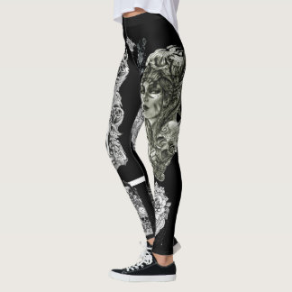 L.O.D.-tattoo bevat leggings in zwart