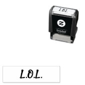 L.O.L. Laughing Out Loud Zelfinktende Stempel (In situ)