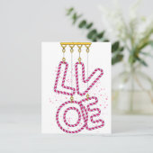 L O V E BRIEFKAART (Staand voorkant)