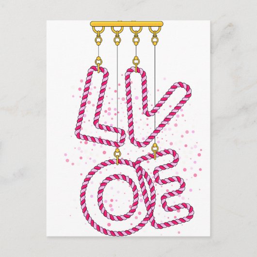 L O V E BRIEFKAART (Voorkant)