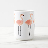 L-O-V-E Flamingo's - Roze Flamingo LOVE Coffee Mok (Center)
