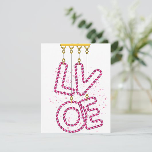 L O V E KAART (Staand voorkant)