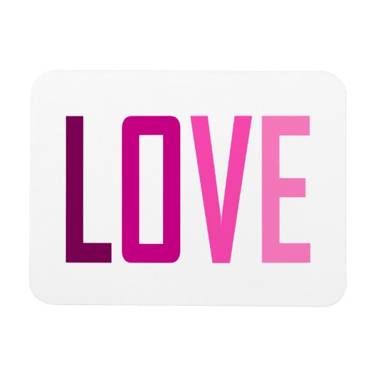 L O V E MAGNEET (Horizontaal)