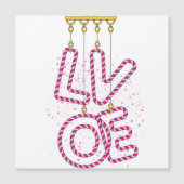 L O V E MAGNETISCHE UITNODIGING (Voorkant)