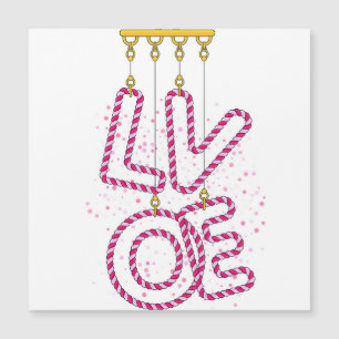 L O V E MAGNETISCHE UITNODIGING