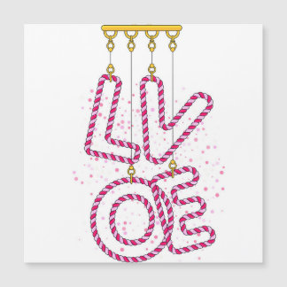 L O V E MAGNETISCHE UITNODIGING