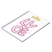 L O V E NOTITIEBOEK (Linkerzijde)