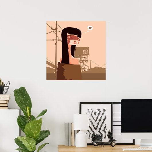 L.O.V.E. POSTER (Thuiskantoor)