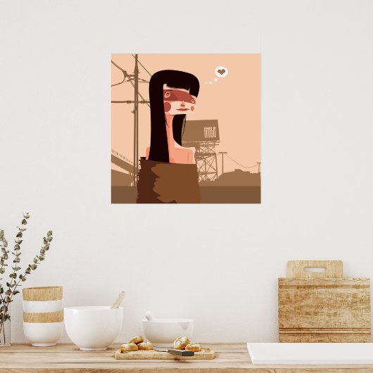 L.O.V.E. POSTER (Keuken)