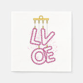 L O V E SERVET (Voorkant)