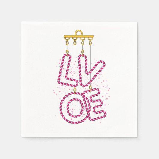 L O V E SERVET (Voorkant)