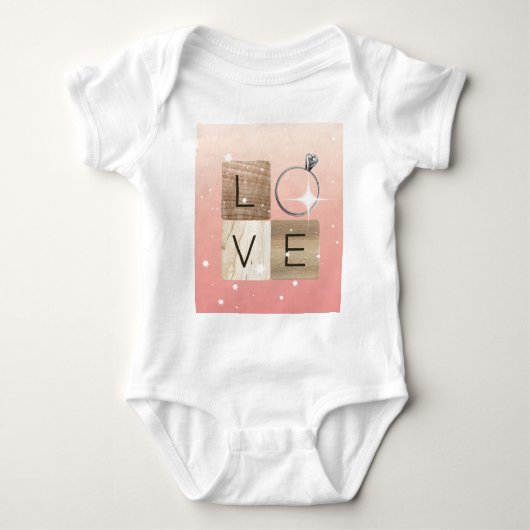 L-o-v-e Tegels Romper (Voorkant)
