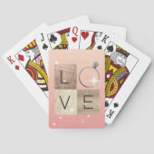 L-o-v-e Tegels Speelkaarten (Achterkant)