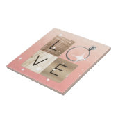 L-o-v-e Tegels Tegeltje (Zijkant)