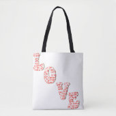 L O V E TOTE BAG (Voorkant)