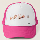 L.O.V.E. TRUCKER PET (Voorkant)