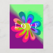 L O V E-ventilator Briefkaart (Voorkant)