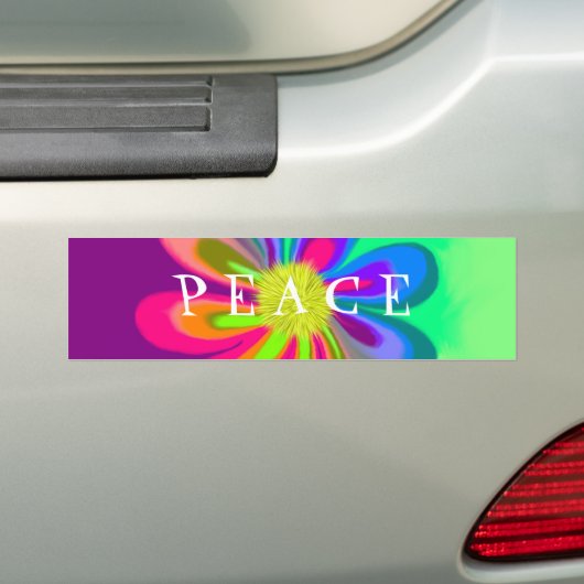 L O V E-ventilator Bumpersticker (Op auto)