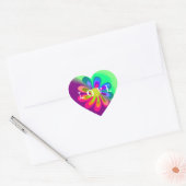 L O V E-ventilator Hart Sticker (Envelop)