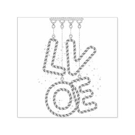 L O V E  ZELFINKTENDE STEMPEL