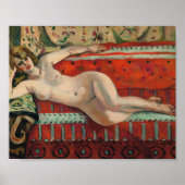 L’Odalisque, Grenouillette | Henri Manguin Poster (Voorkant)