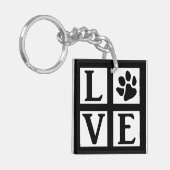 L-paw-VE boxed (aangepaste kleuren) Sleutelhanger (Voorkant Links)