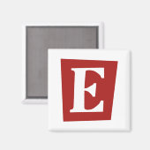 L-paw-VE Retro E Magneet (Voorkant / Achterkant)