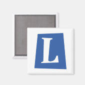 L-paw-VE Retro L Magneet (Voorkant / Achterkant)