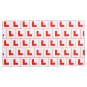 L-plaat leerling bestuurder / vrijgezellenfeest kussensloop (Voorkant-Rechts)