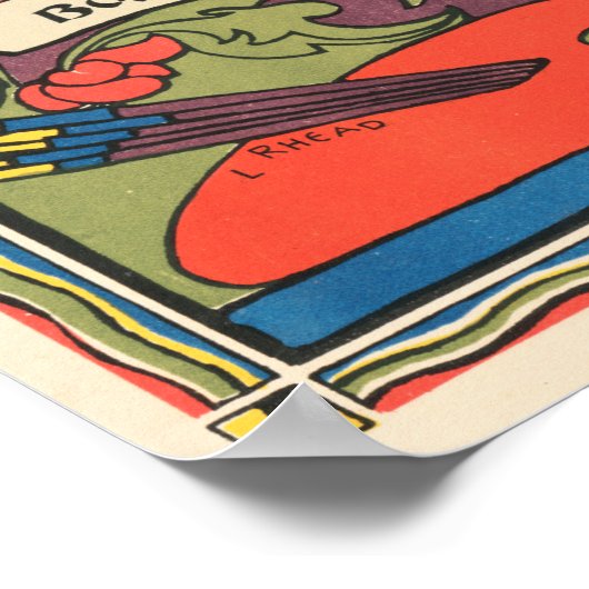 L PRANG & CO Magazine Poster Calendar Louis Rhead (Hoek)