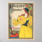 L PRANG & CO Magazine Poster Calendar Louis Rhead (Voorkant)