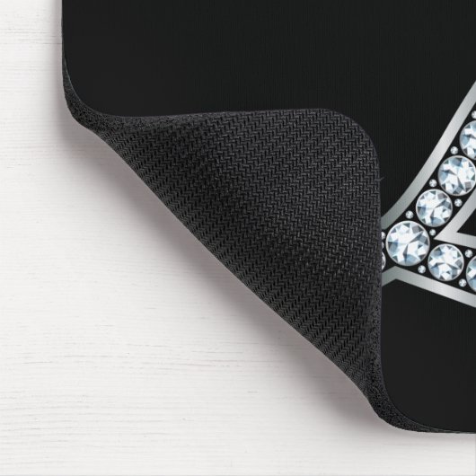 L script "Diamond Bling" Muismat (Hoek)