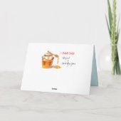 L Shanah Tovah! Een goede en Zoete Honing van het Kaart (Achterkant)