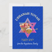 L SHANAH TOVAH | Rosh Hashanah Feestdagenkaart (Voorkant)