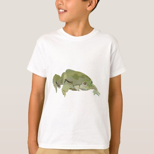 L staat voor Lake Titicaca Frog T-shirt (Voorkant)