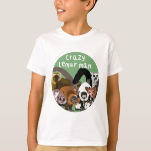 L staat voor Lemur Man T-shirt