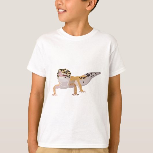 L staat voor Leopard Gecko T-shirt (Voorkant)