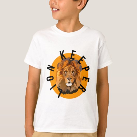 L staat voor Lion Keeper T-shirt (Voorkant)