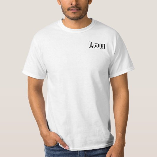 L T-SHIRT (Voorkant)