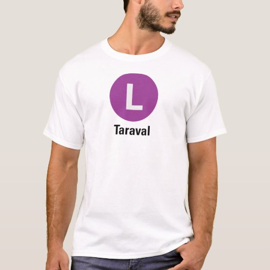 L Taraval Licht T-Shirt (Voorkant)