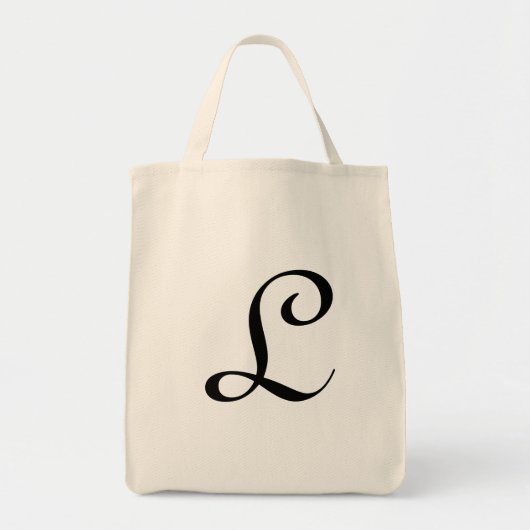 L TOTE BAG (Voorkant)