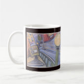 L trein stop in Bedford ave. Koffiemok (Links)