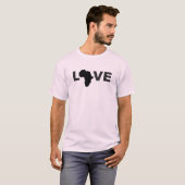 L-VE AFRICA BLACK T-SHIRT (Voorkant volledig)