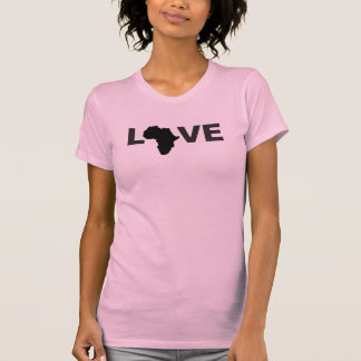 L-VE AFRICA BLACK WOMENS T-SHIRT