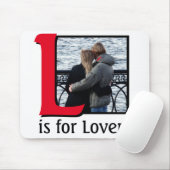 L voor Lovers Muismat (Met muis)