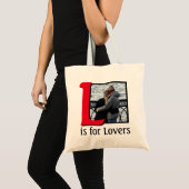 L voor Lovers Tote Bag (Voorkant (product))